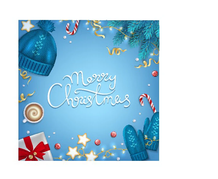 圣诞节圣诞树圣诞老人闪亮装饰电商促销折扣海报PSD模板AI素材【363】